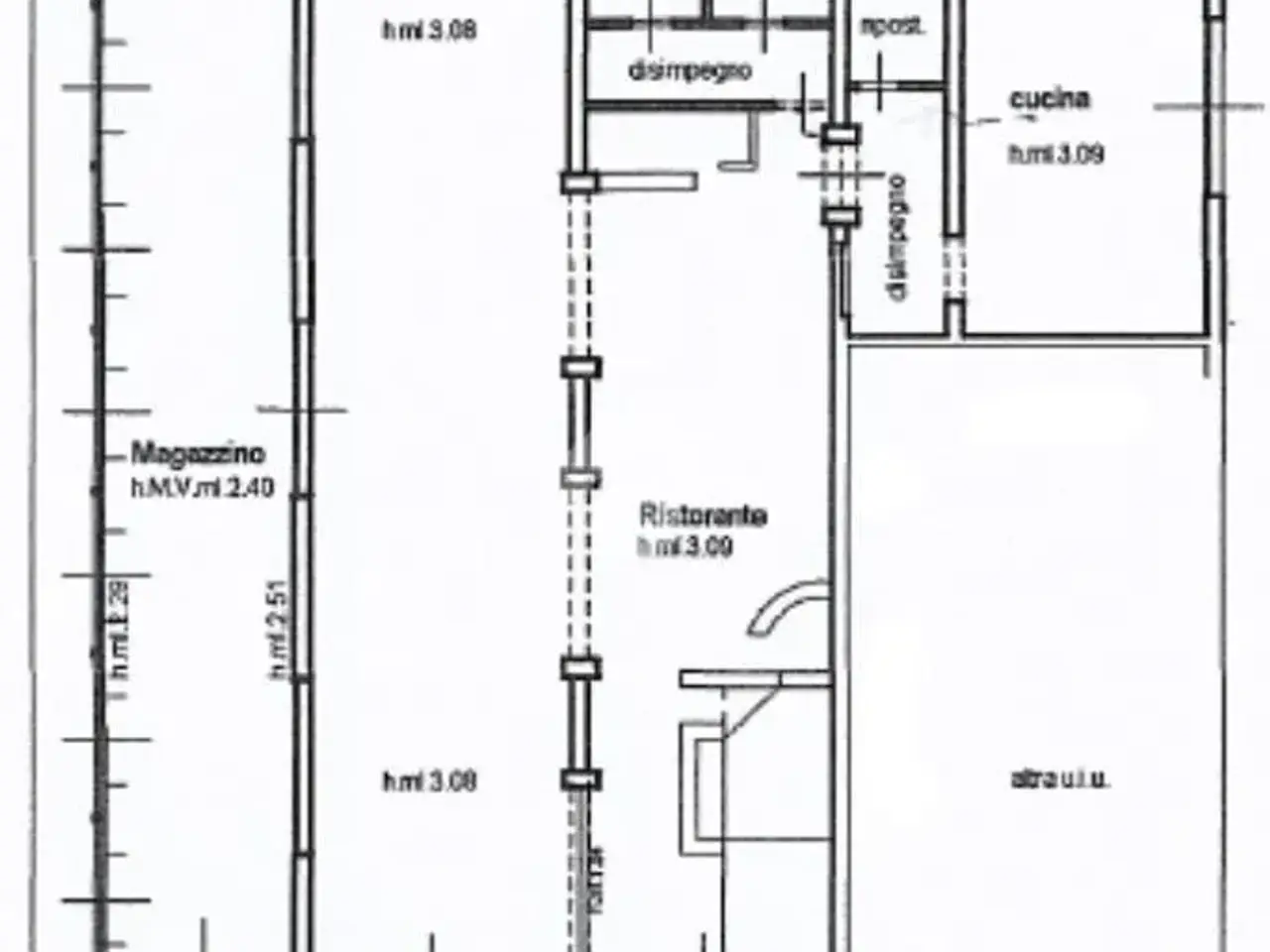 Negozio in Via Giardini Sud, Formigine, {3} - Planimetria 1
