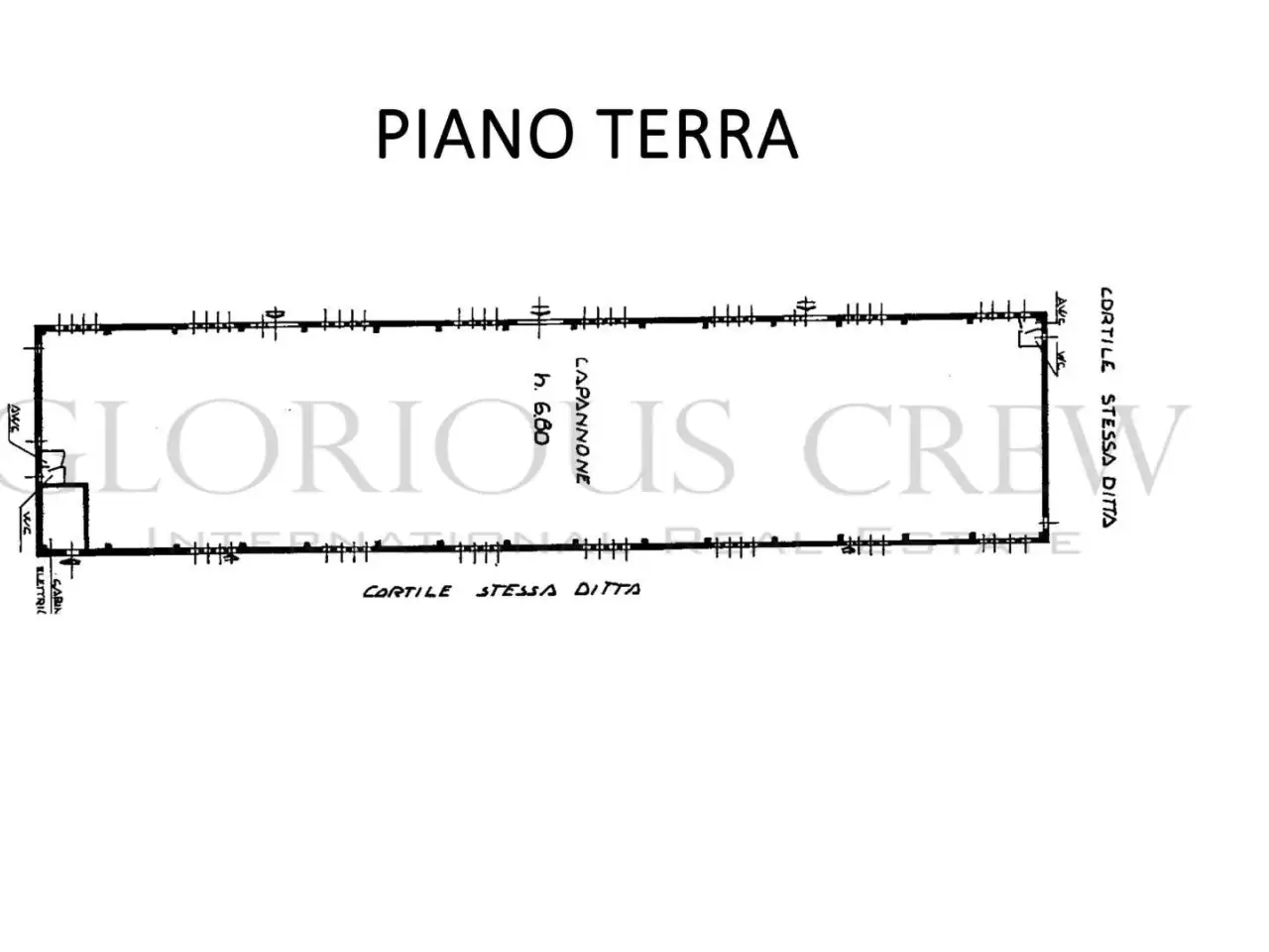 Capannone in Via Cascina Duomo, Pregnana Milanese, {3} - Planimetria 1