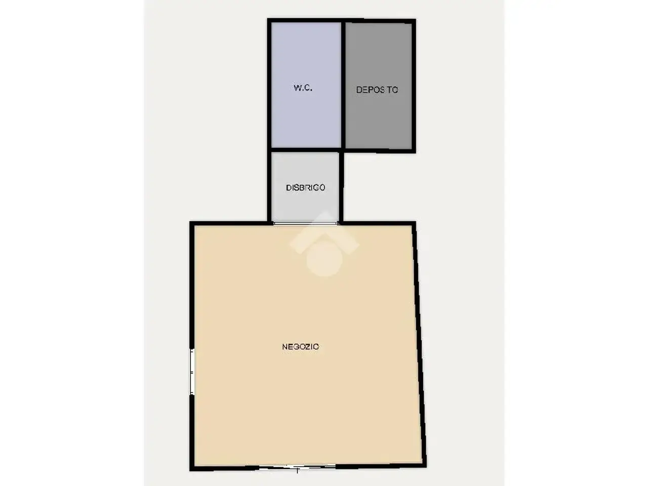 Negozio in Corso Bettini 59, Rovereto, {3} - Planimetria 1