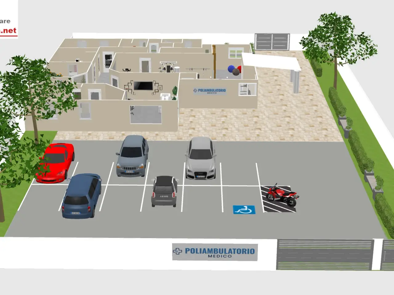 Studio in Via Abruzzi 39, Melissano, {3} - Planimetria 1