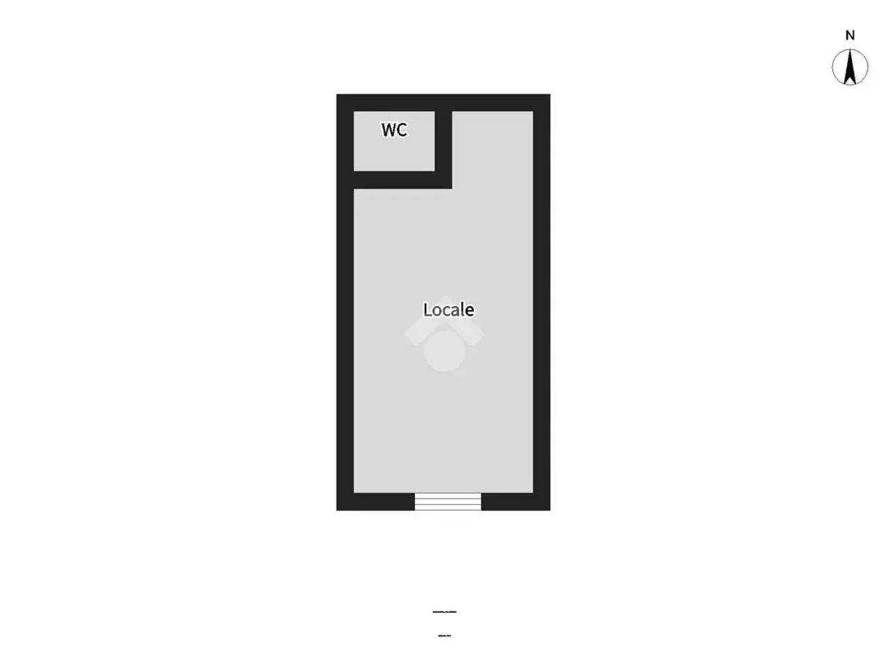 Negozio in Via della Libertà 19, Portici, {3} - Planimetria 1
