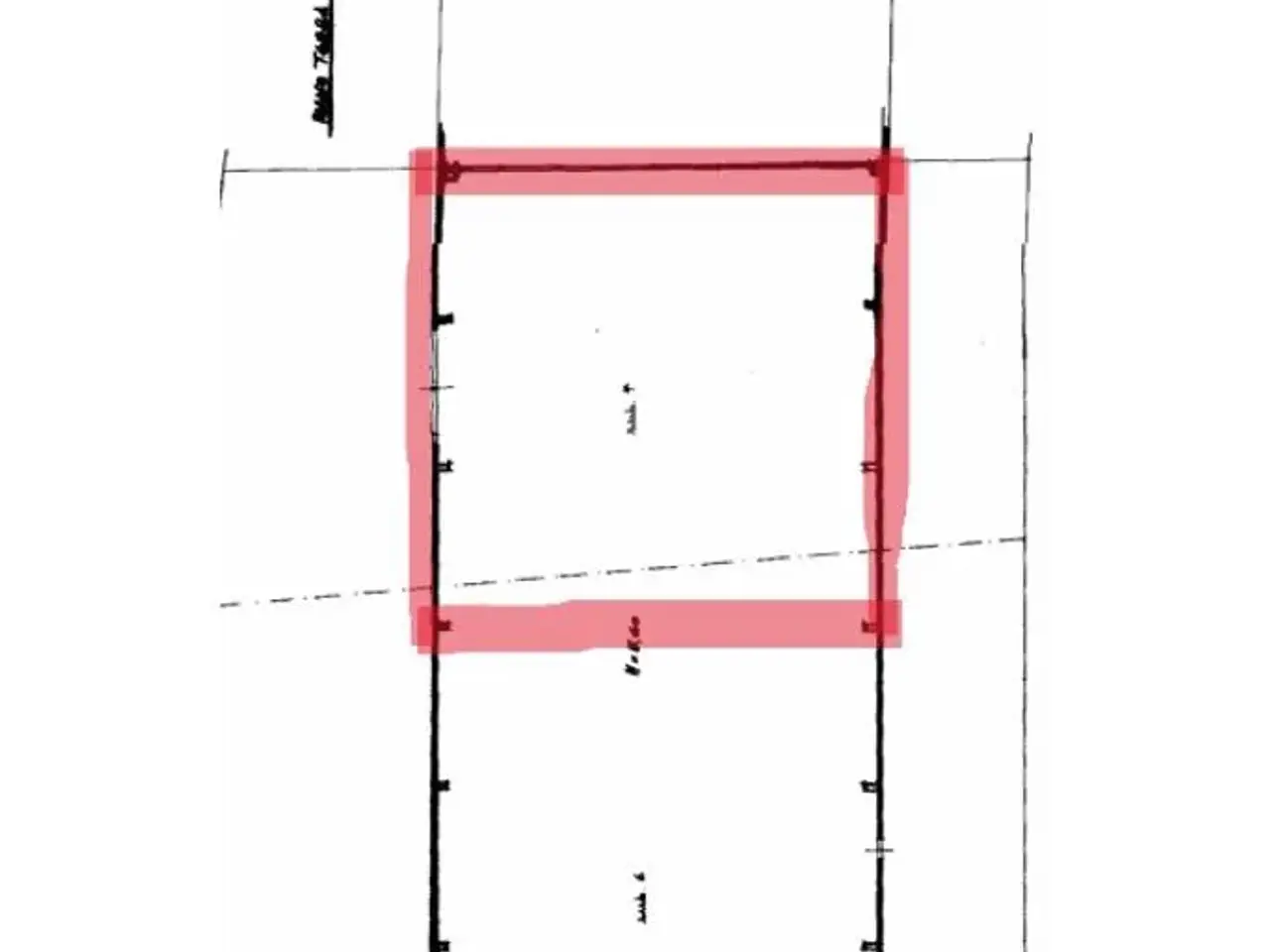 Capannone in Via Murlungo, Carrara, {3} - Planimetria 1