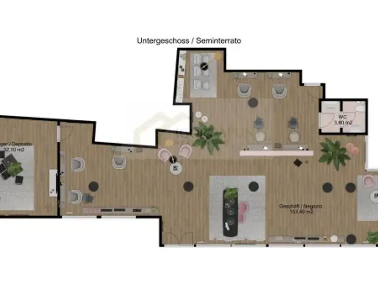Negozio in Mustergasse, Bolzano, {3} - Planimetria 1