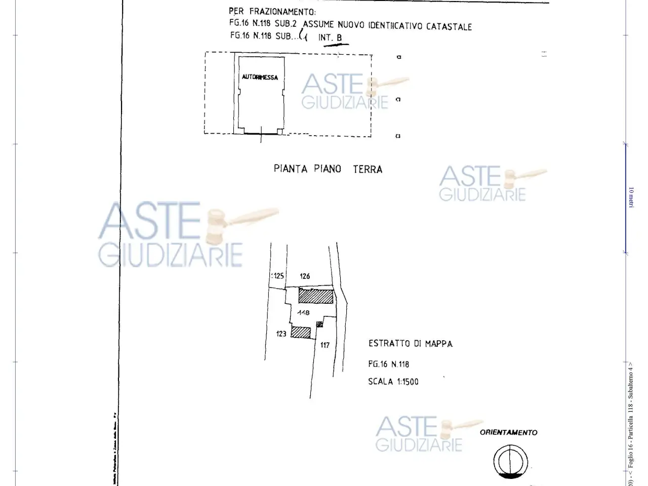 Garage in Borgata Santissima Annunziata, 21 21, Favria, {3} - Planimetria 1