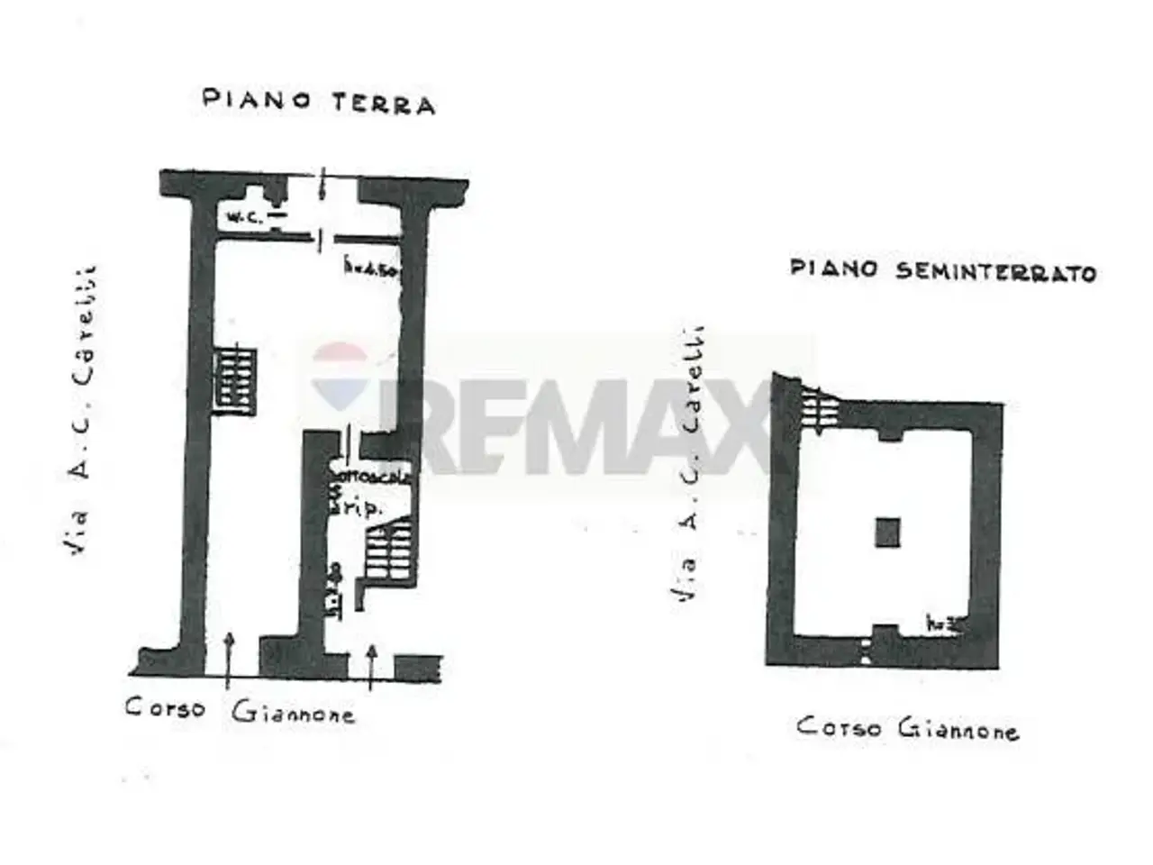 Negozio in Corso Pietro Giannone 190, Foggia, {3} - Planimetria 1