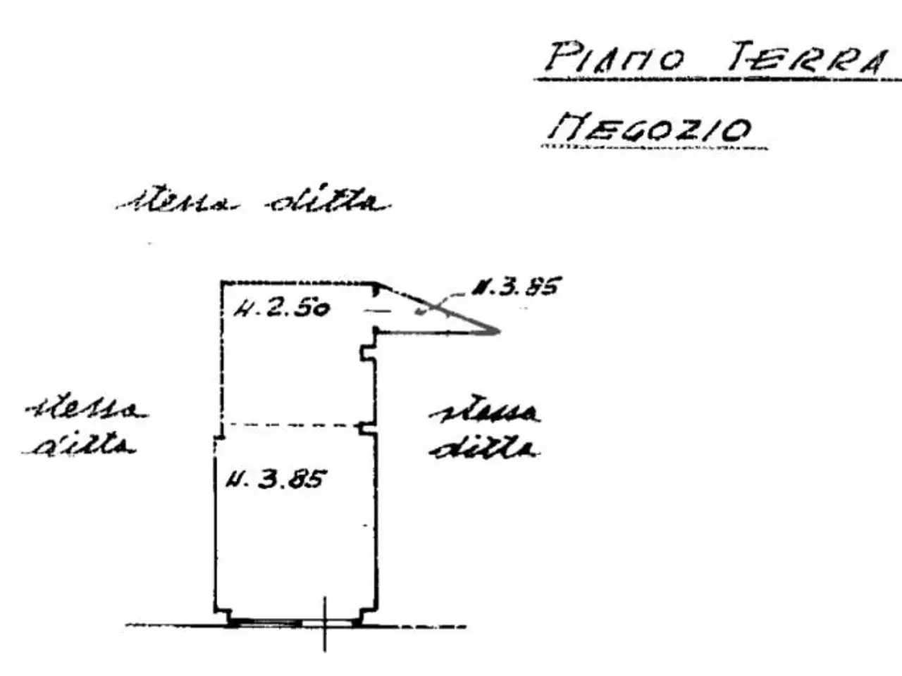 Negozio in Viale Gabriele d'Annunzio 25, Francavilla Al Mare, {3} - Planimetria 1