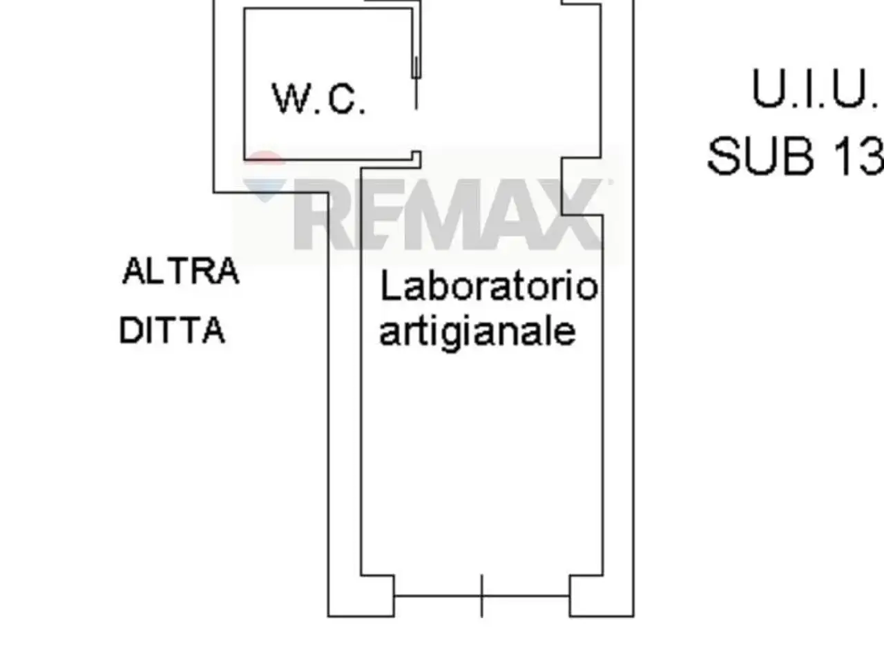 Negozio in Via Vittorio Emanuele II 553, Catania, {3} - Planimetria 1