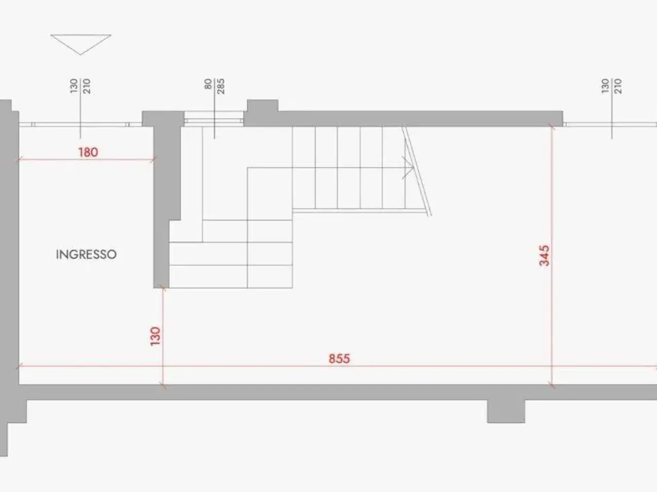 Ufficio in Via Simone Schiaffino 25, Milano, {3} - Planimetria 1