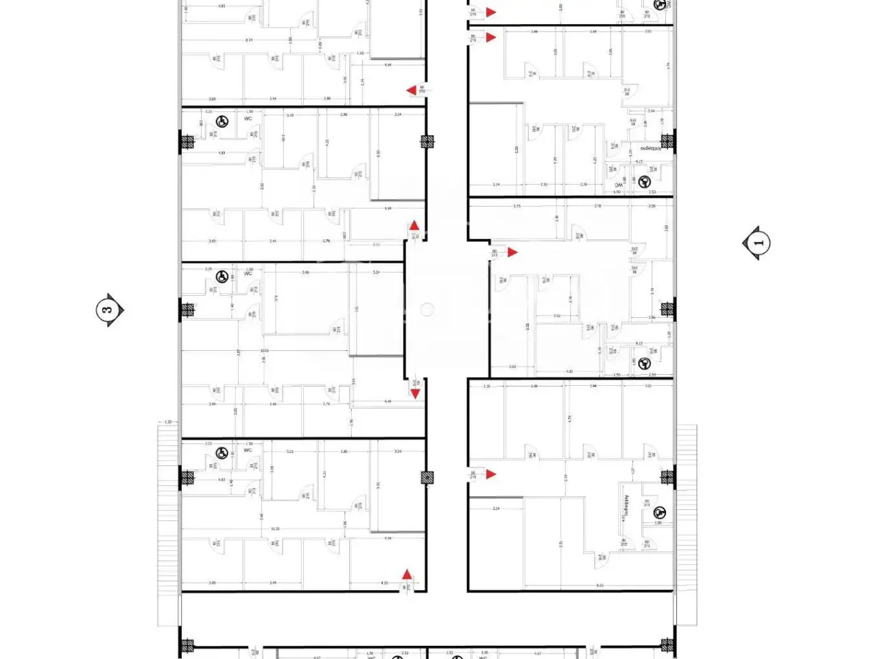 Ufficio in Via Salvo d'Acquisto, San Marcellino, {3} - Planimetria 1