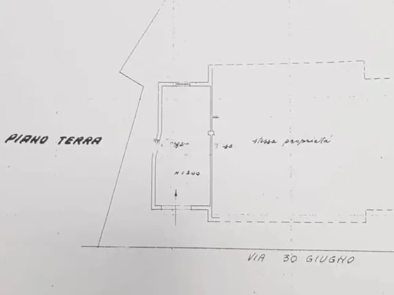 Negozio in Via XXX Giugno, Filottrano, {3} - Planimetria 1