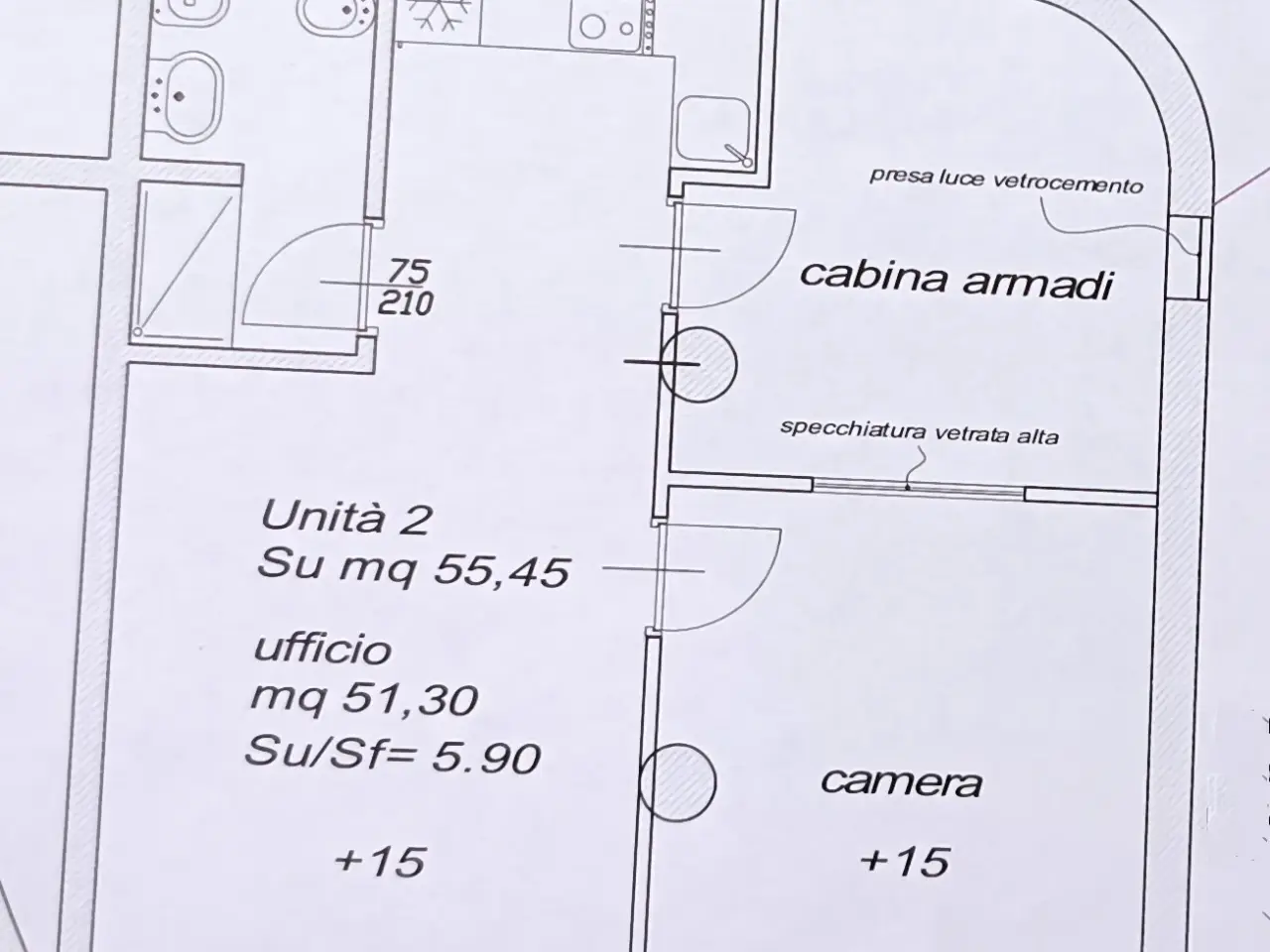 Ufficio in a Cecconi 18, Livorno, {3} - Planimetria 1