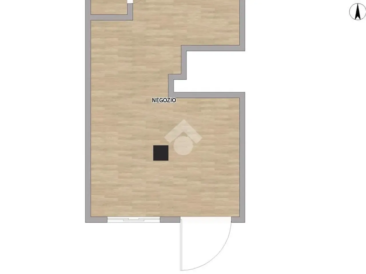 Negozio in Via Emilia Parmense 28, Piacenza, {3} - Planimetria 1