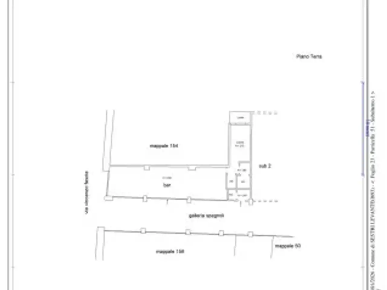 Negozio in Via Vincenzo Fascie 10, Sestri Levante, {3} - Planimetria 1
