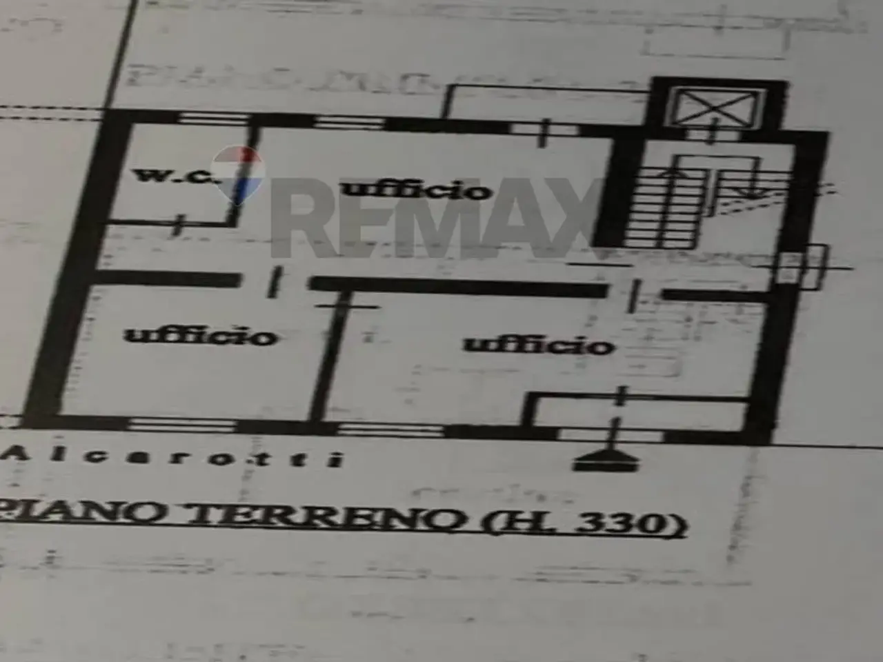 Ufficio in Via Alcarotti 12, Novara, {3} - Planimetria 1