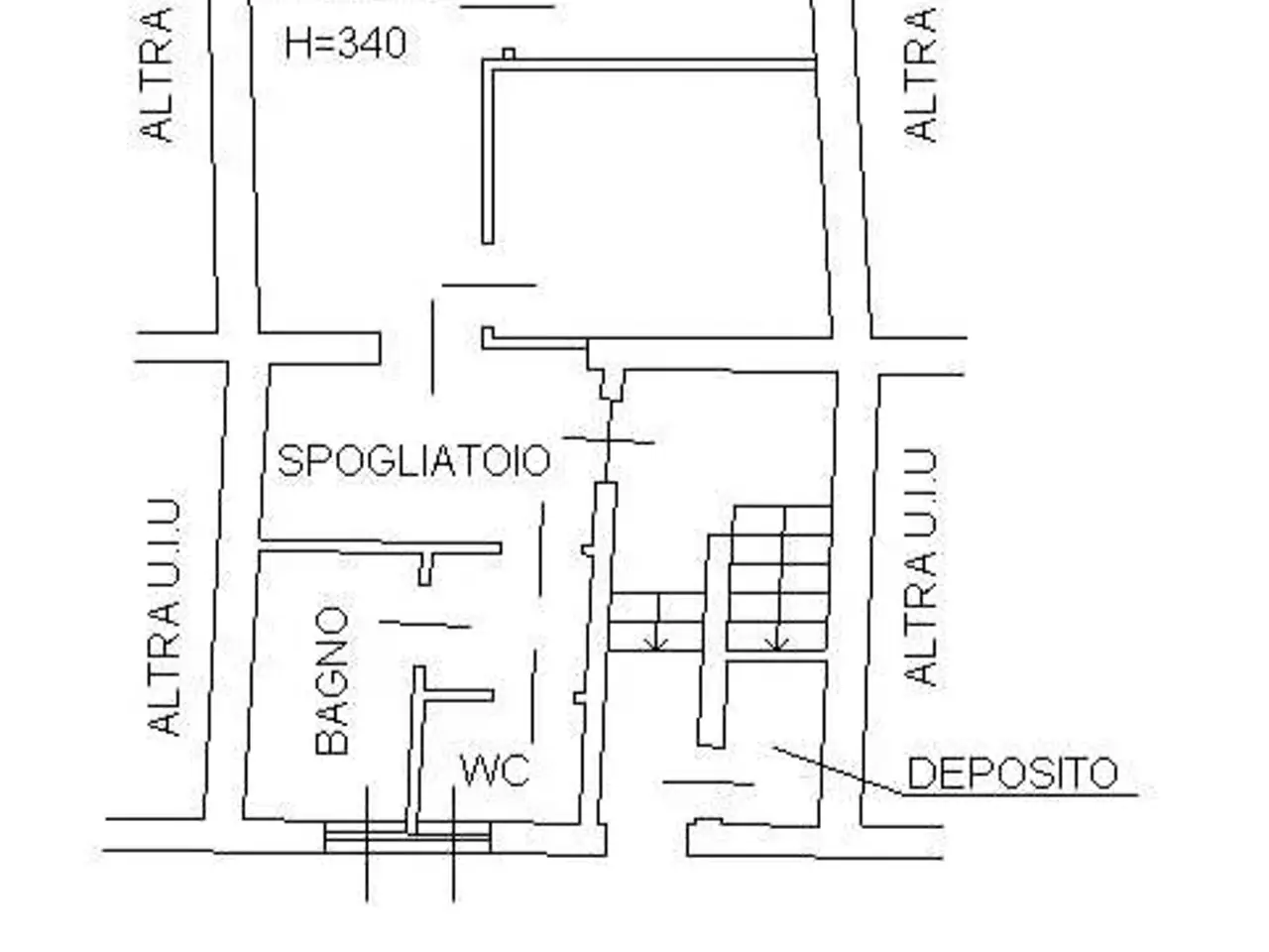 Ufficio in Viale Oriano 35, Treviglio, {3} - Planimetria 1