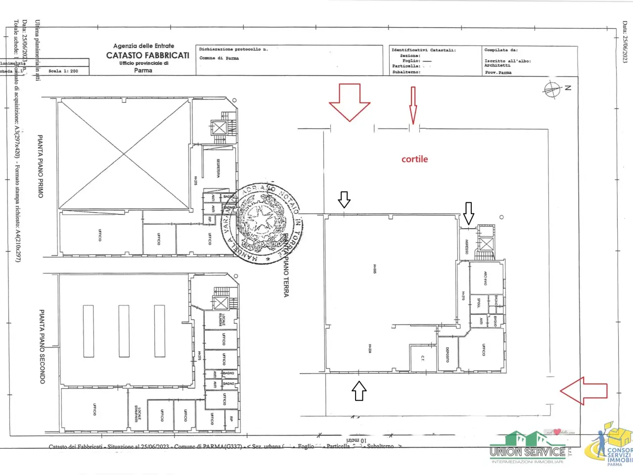 Capannone in Via Alfred Bernhard Nobel, Parma, {3} - Planimetria 1