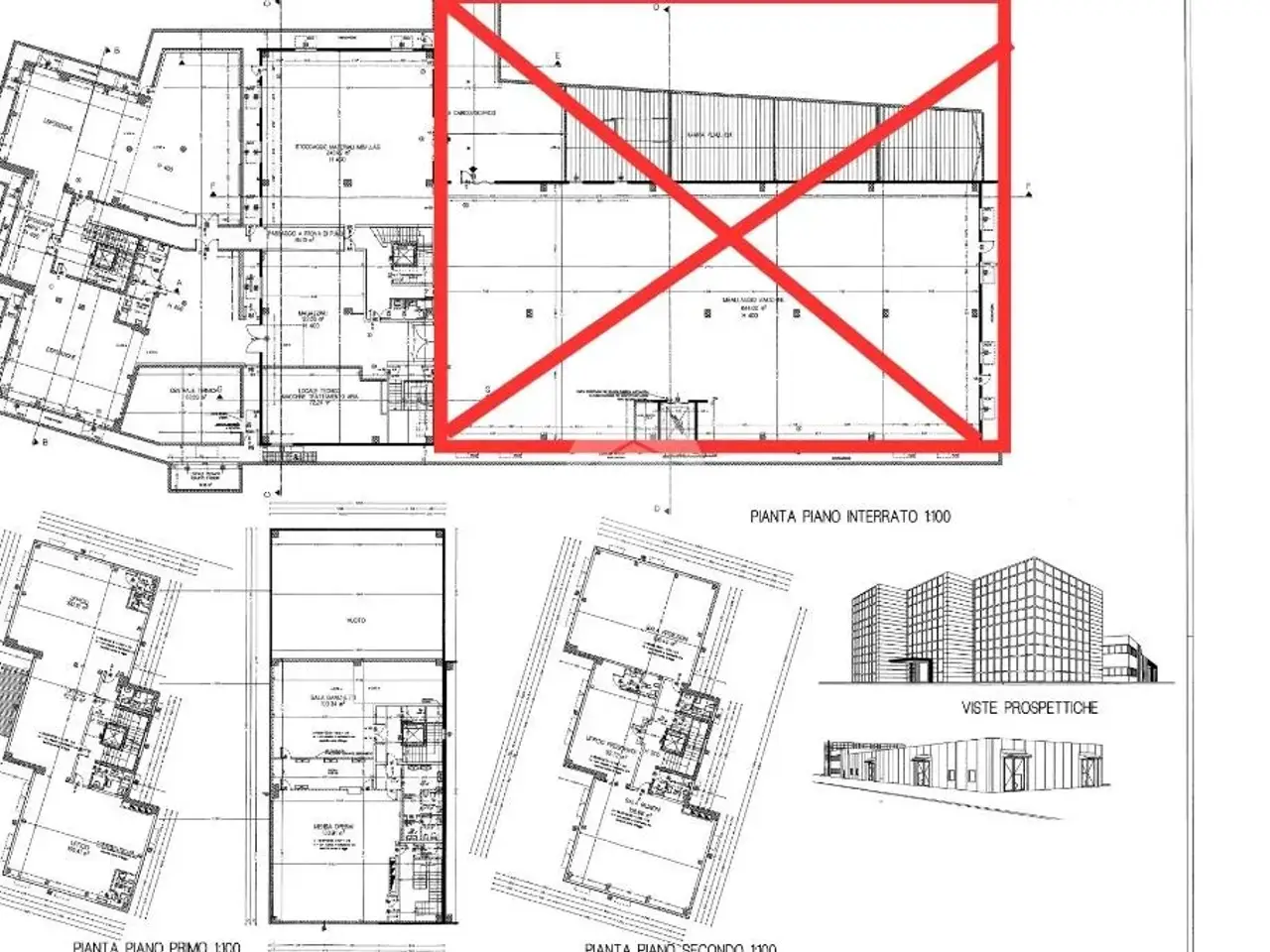 Ufficio in Via Valle d'Aosta, Dalmine, {3} - Planimetria 1
