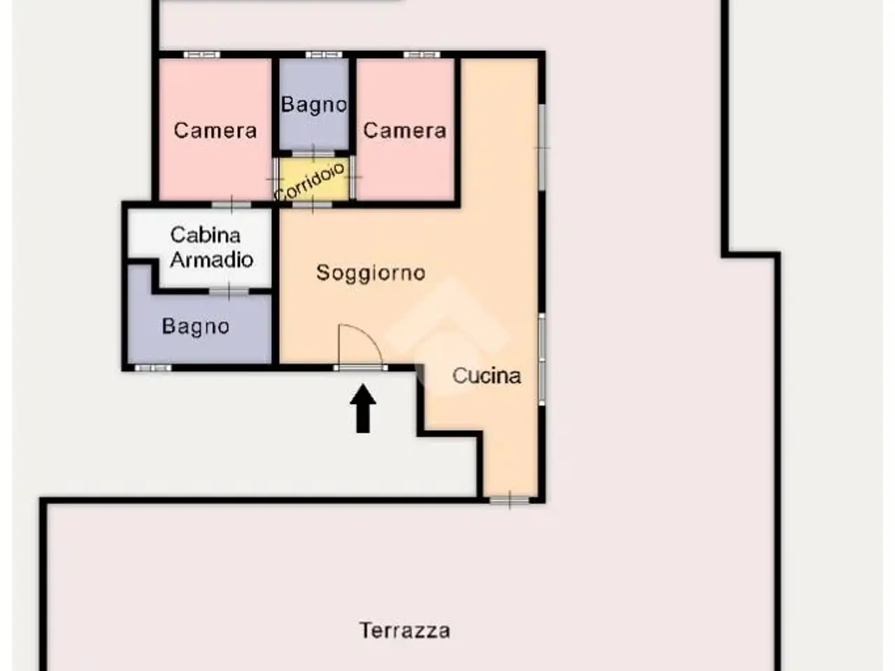 Attico in vendita, Piazza Giosuè Carducci 15, Grottammare - Planimetria 1