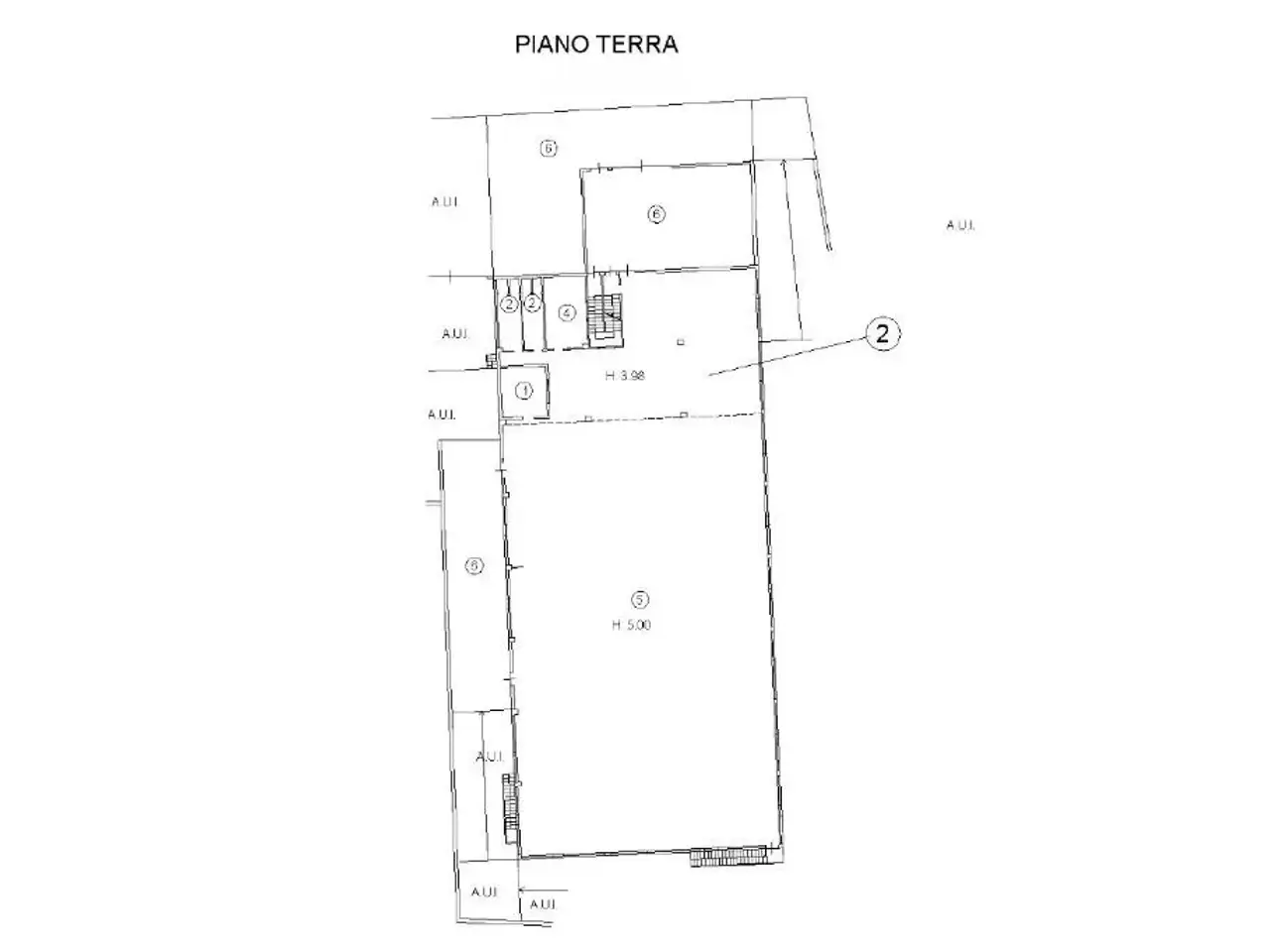 Capannone in Via Alessandro Manzoni, Villongo, {3} - Planimetria 1