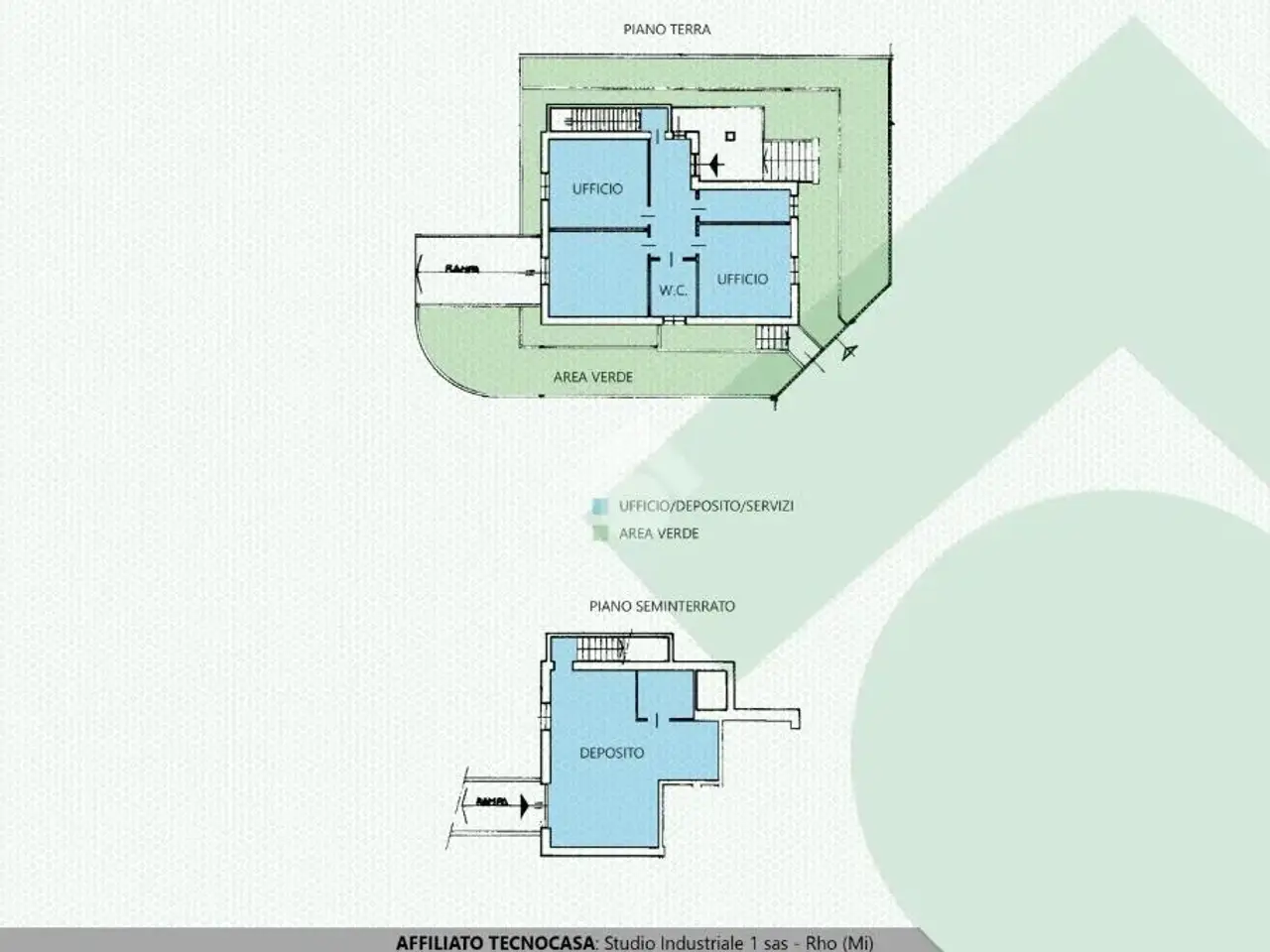 Ufficio in Via Trento 35, Rho, {3} - Planimetria 1