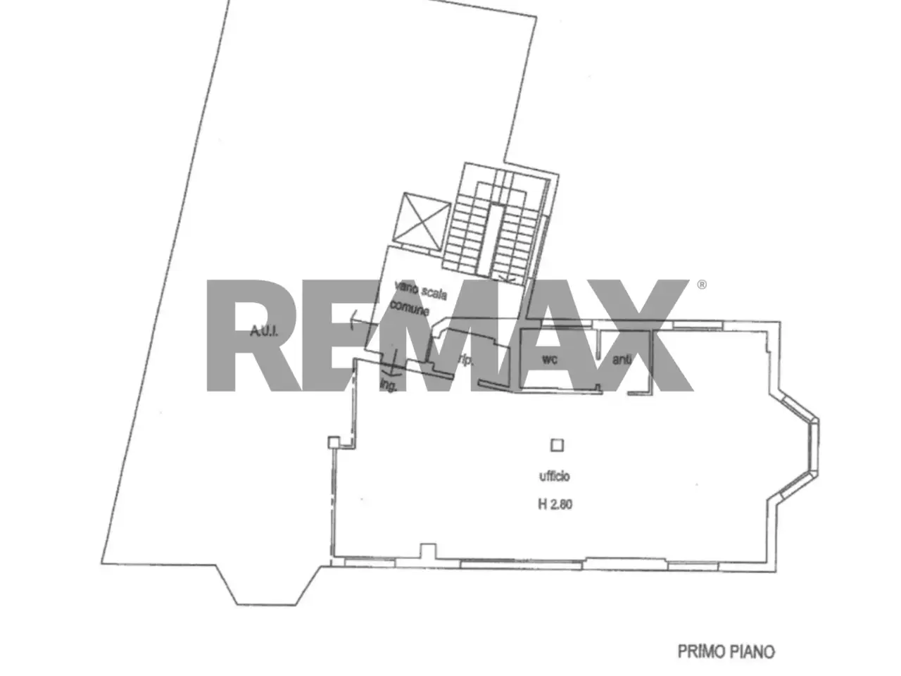 Ufficio in Corso XXV Aprile 1, Gallarate, {3} - Planimetria 1