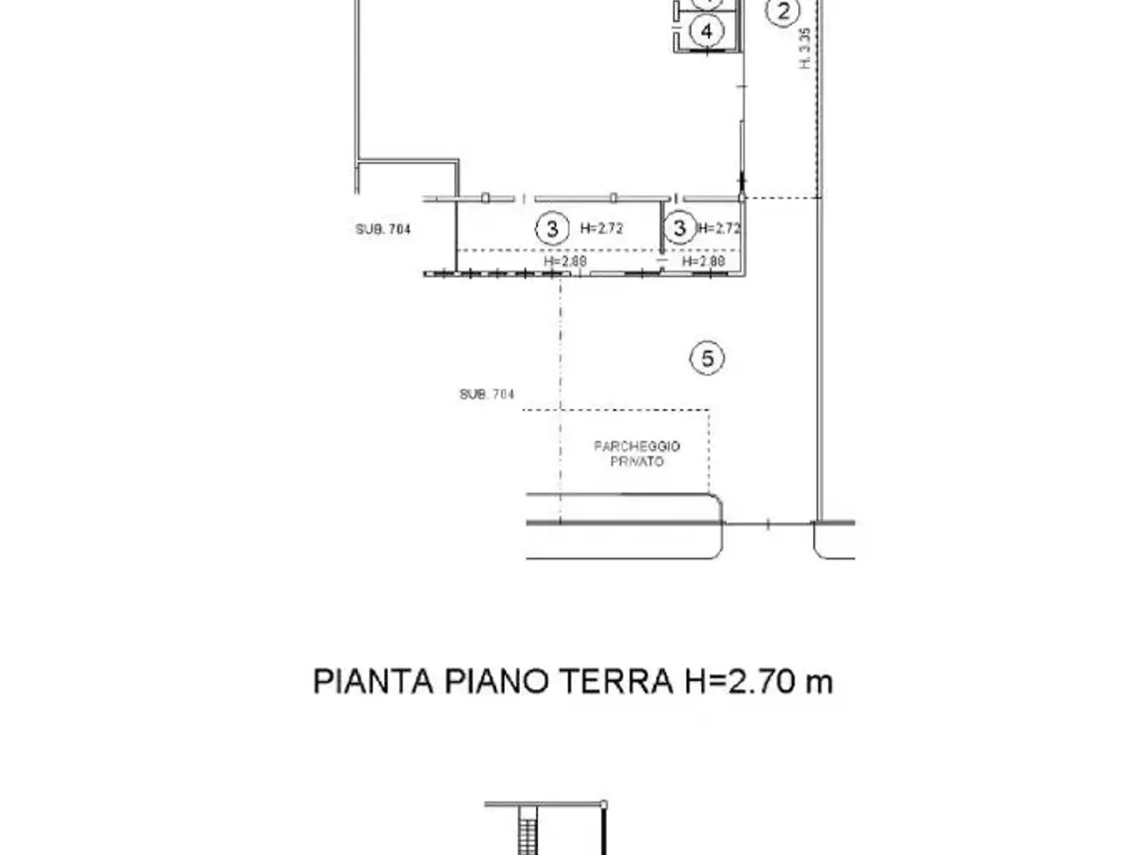 Capannone in Via Aosta, Ciserano, {3} - Planimetria 1