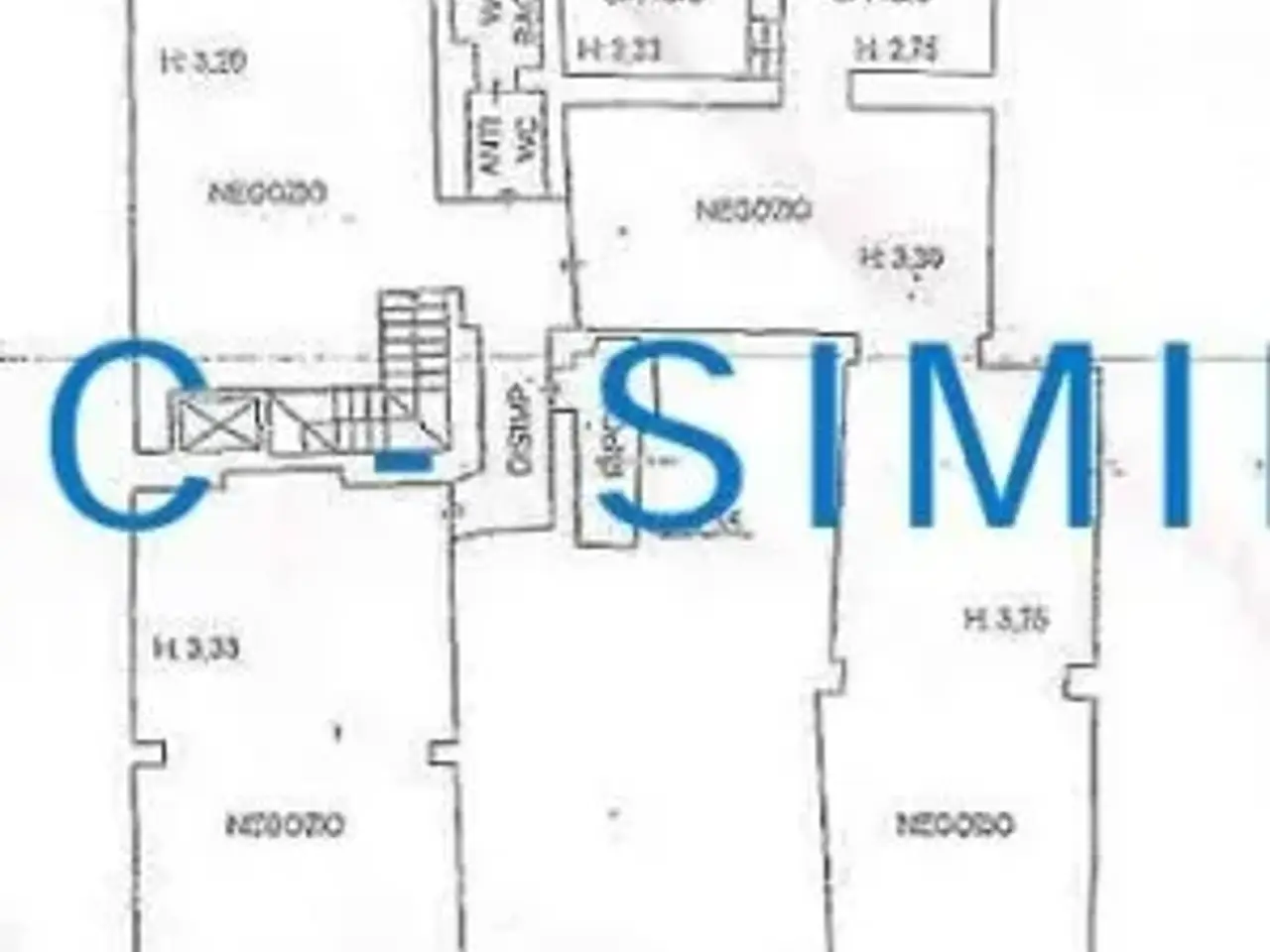 Ristorante in Piazza dei Pitti 1, Firenze, {3} - Planimetria 1