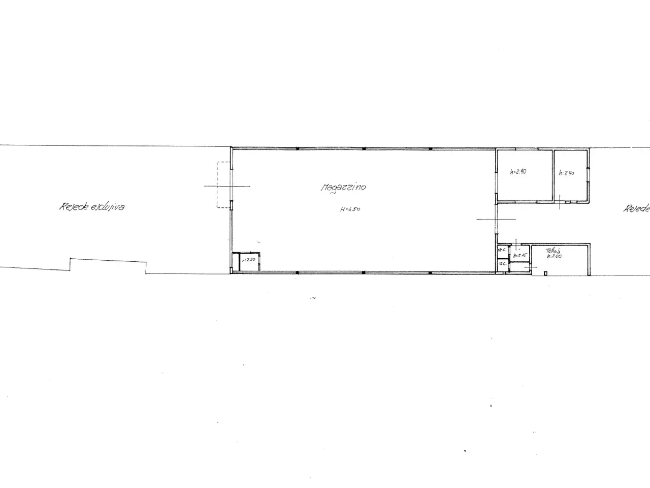 Magazzino in , Capannori, {3} - Planimetria 1