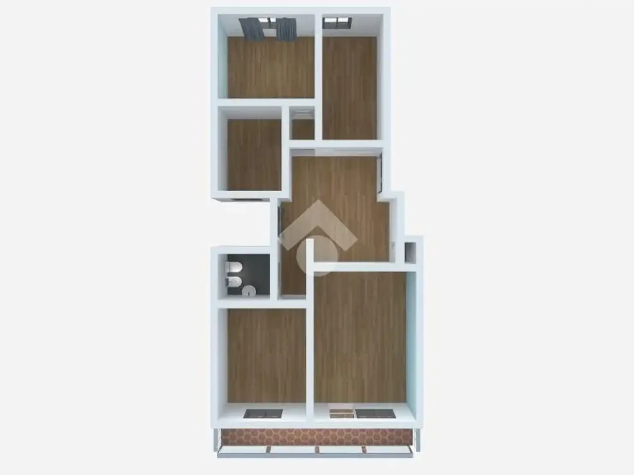 Ufficio in Via Duca del Mare 24, Latina, {3} - Planimetria 1