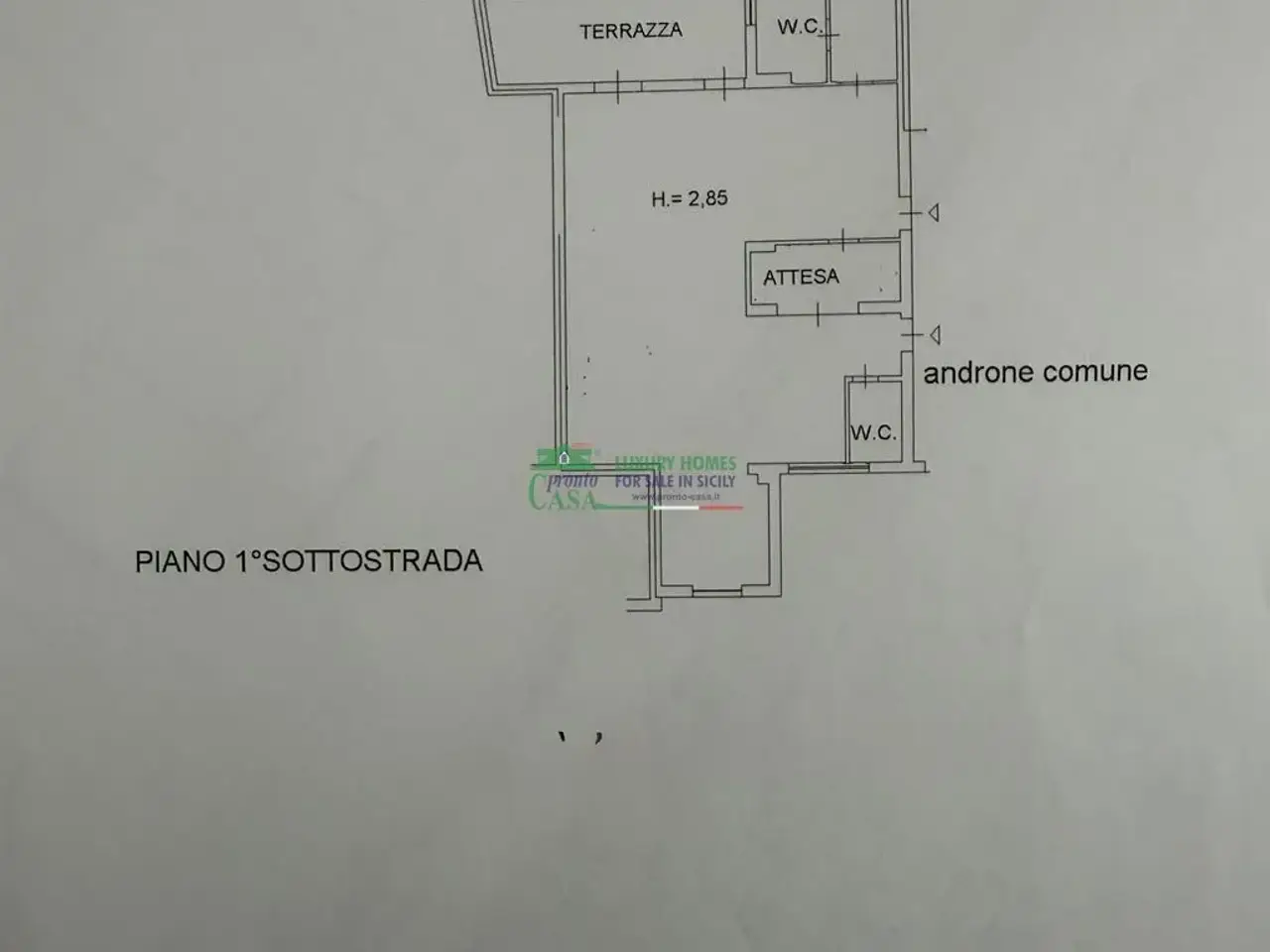 Ufficio in , Ragusa, {3} - Planimetria 1