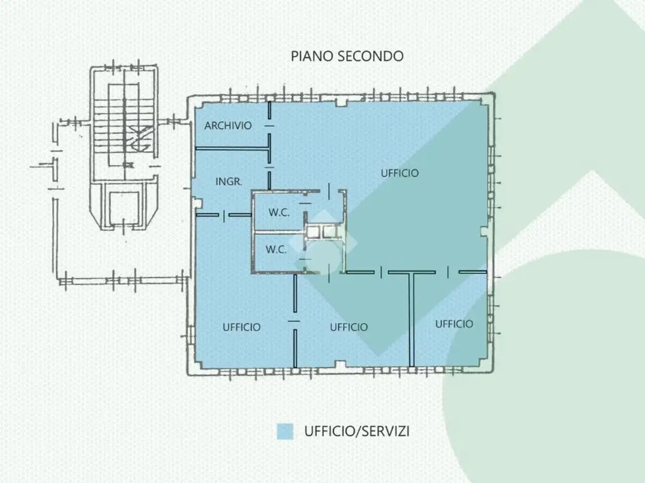 Ufficio in Via Venanzio Buzzi 16, Rho, {3} - Planimetria 1