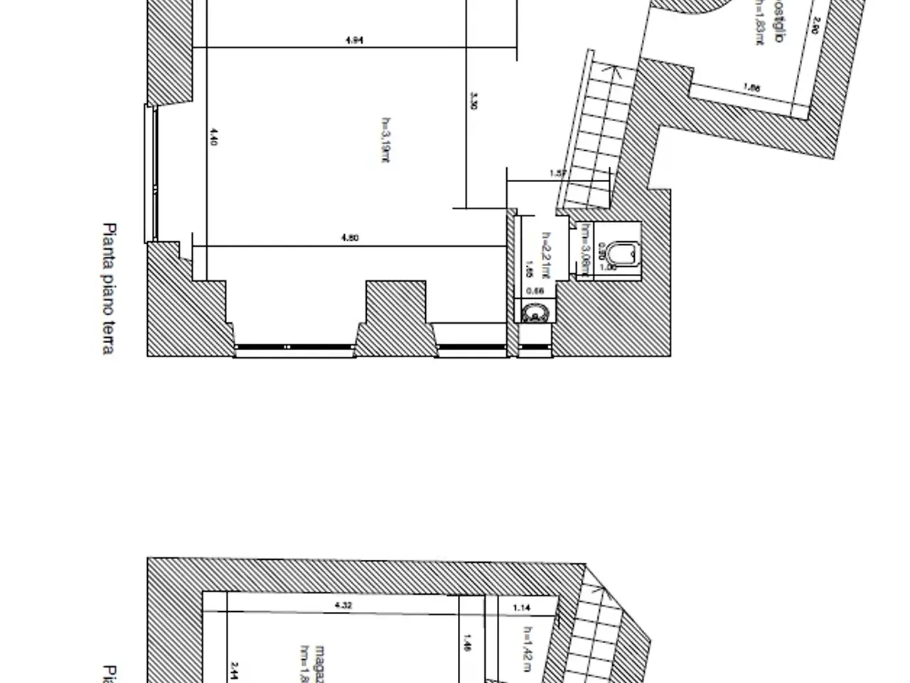 Negozio in Via Quarda Superiore, Savona, {3} - Planimetria 1