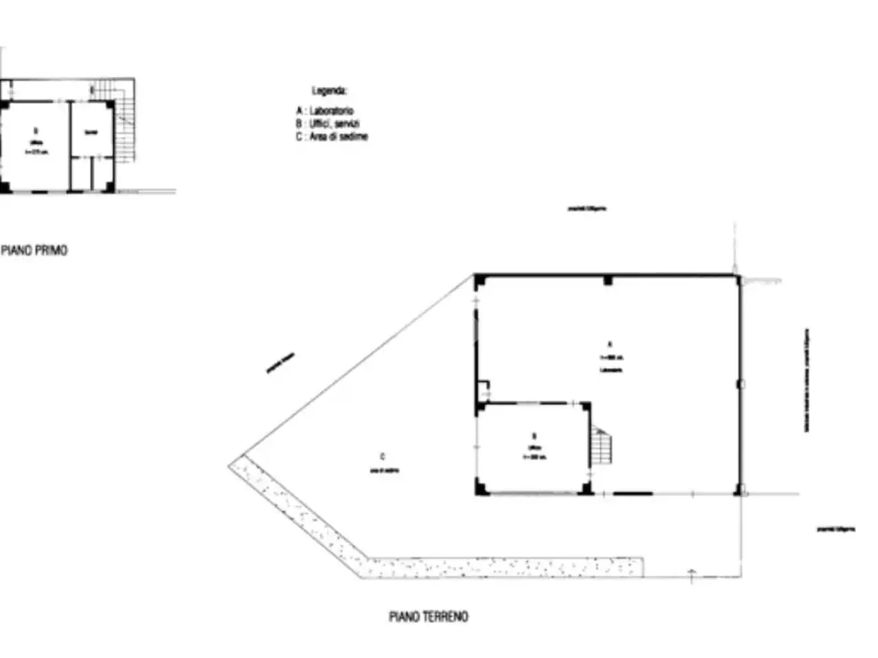Capannone in Via Grange Palmero 119, Alpignano, {3} - Planimetria 1