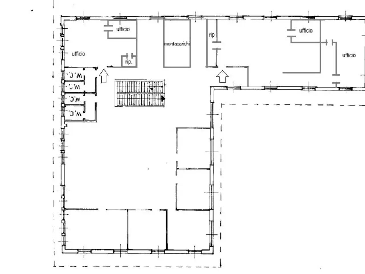 Ufficio in Viale Italia 3, Corsico, {3} - Planimetria 1