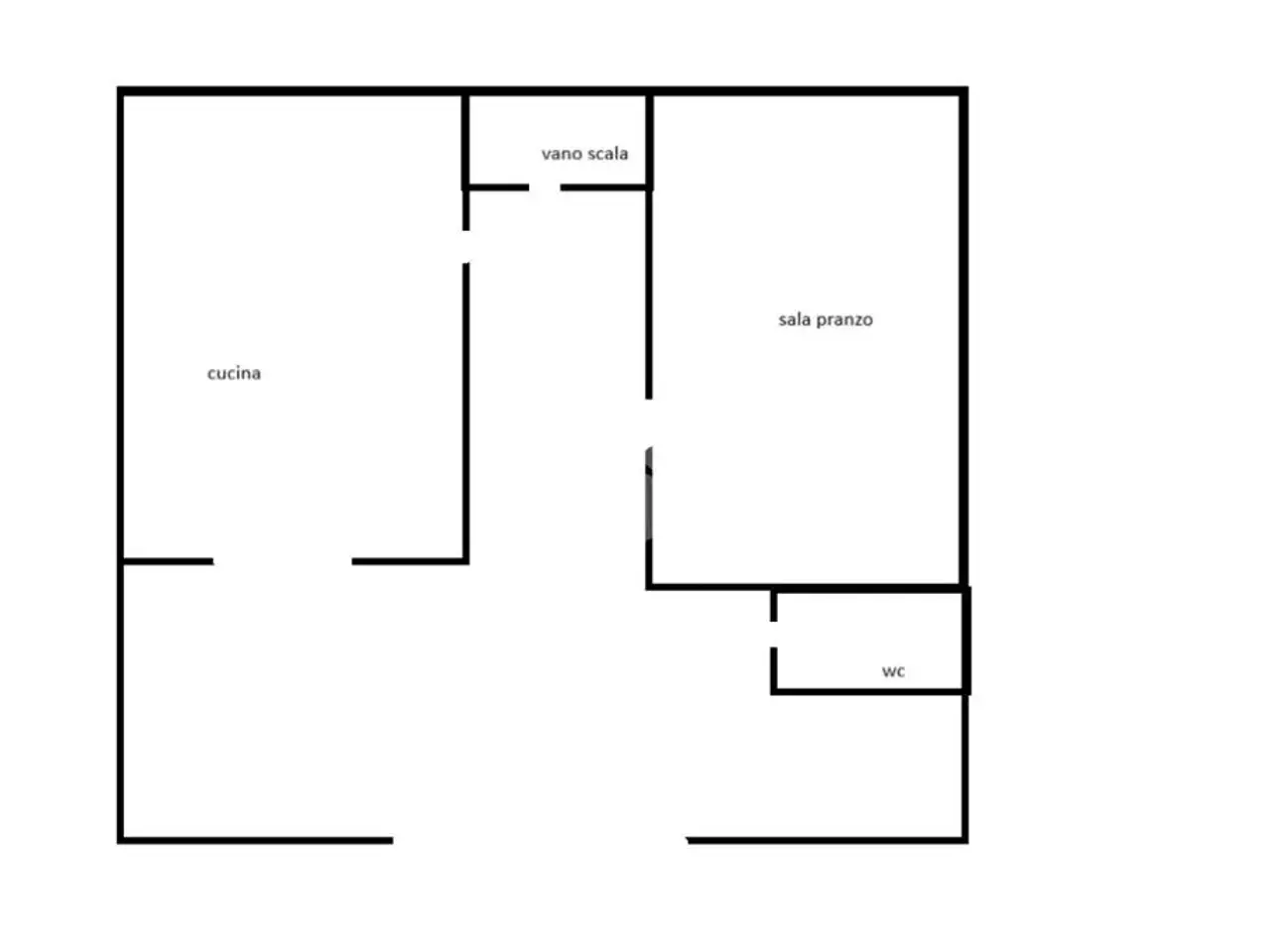 Palazzina commerciale in Via Bergamo 9, Palosco, {3} - Planimetria 1