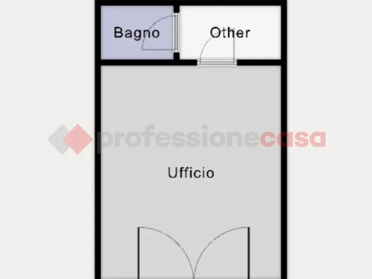 Negozio in Via Cavour 48, L'Aquila, {3} - Planimetria 1