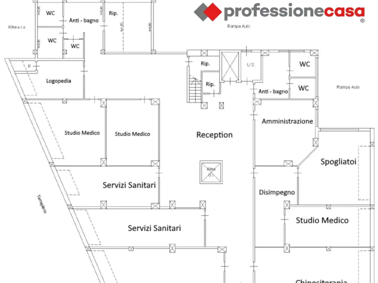 Ufficio in Viale Ofanto 122, Foggia, {3} - Planimetria 1