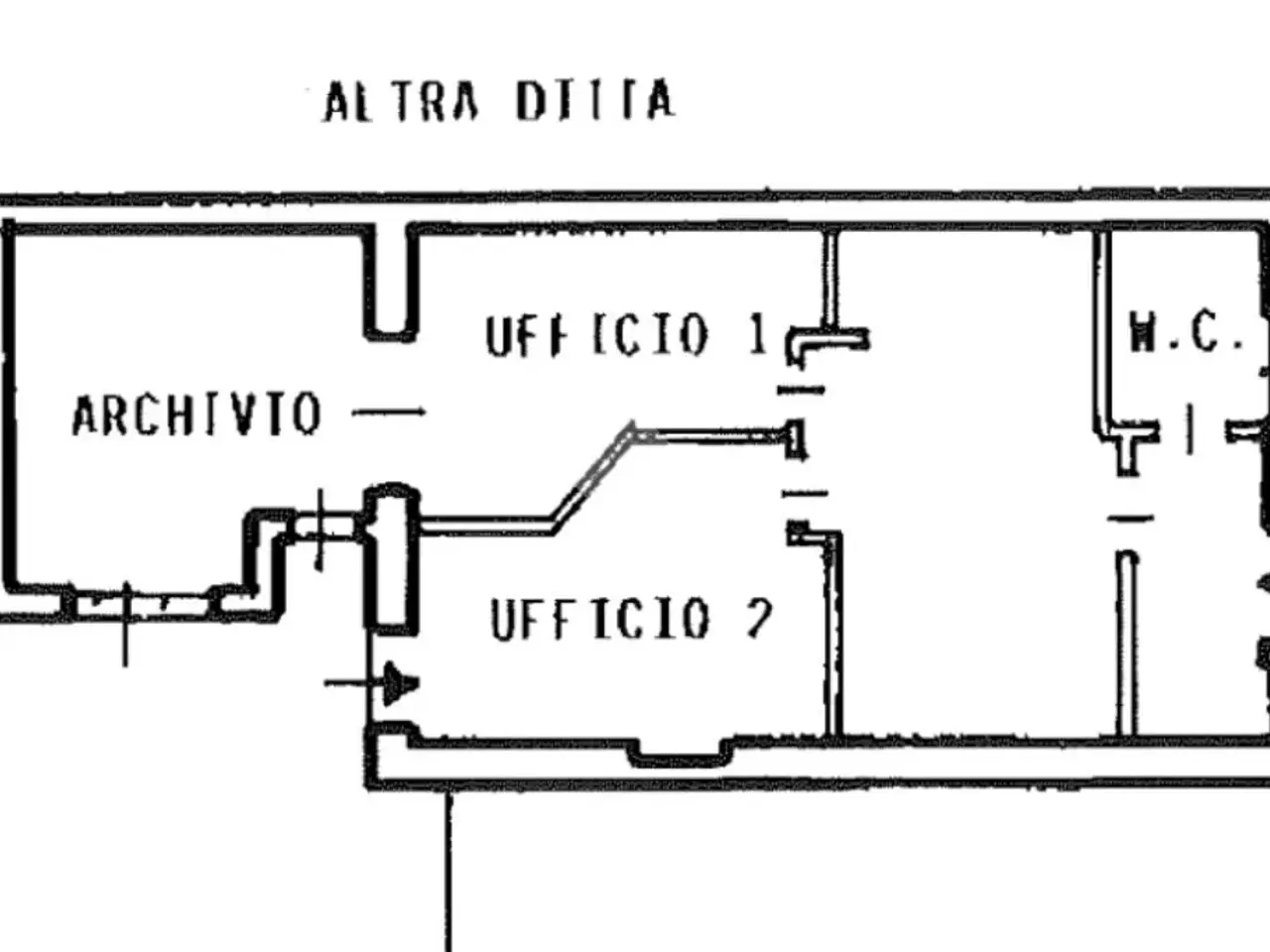 Ufficio in Via Lombardia 30, Desio, {3} - Planimetria 1