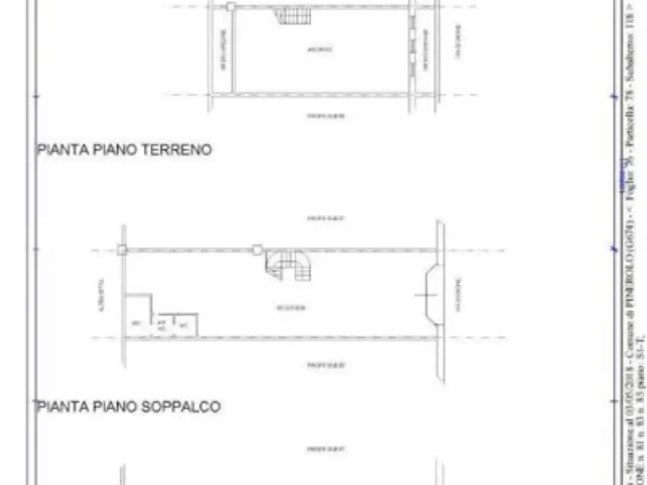 Ufficio in Via Ettore Bignone 81, Pinerolo, {3} - Planimetria 1