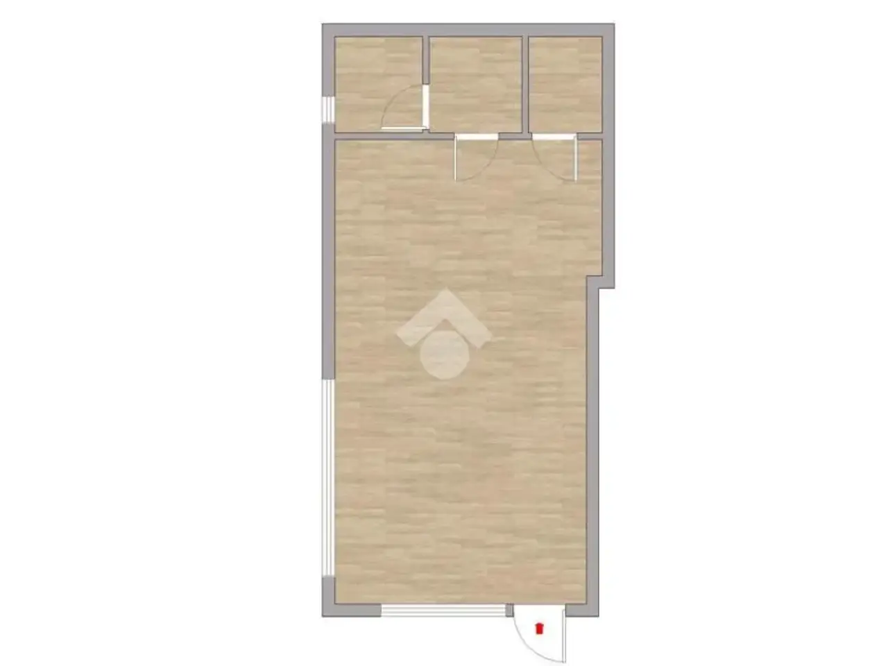 Negozio in Via San Daniele 1, Montegrotto Terme, {3} - Planimetria 1