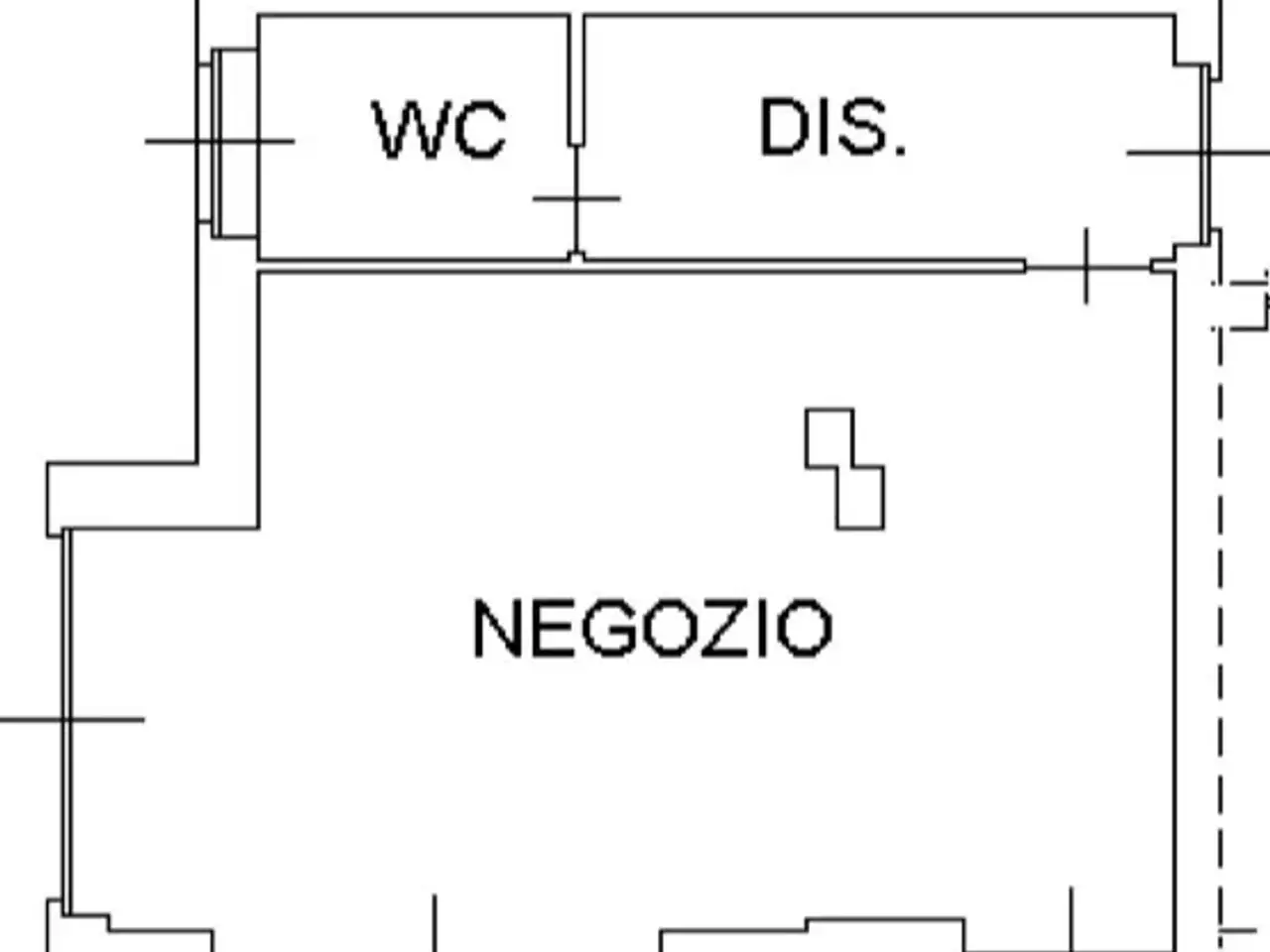 Palazzina commerciale in Via Torino 81, San Francesco Al Campo, {3} - Planimetria 1