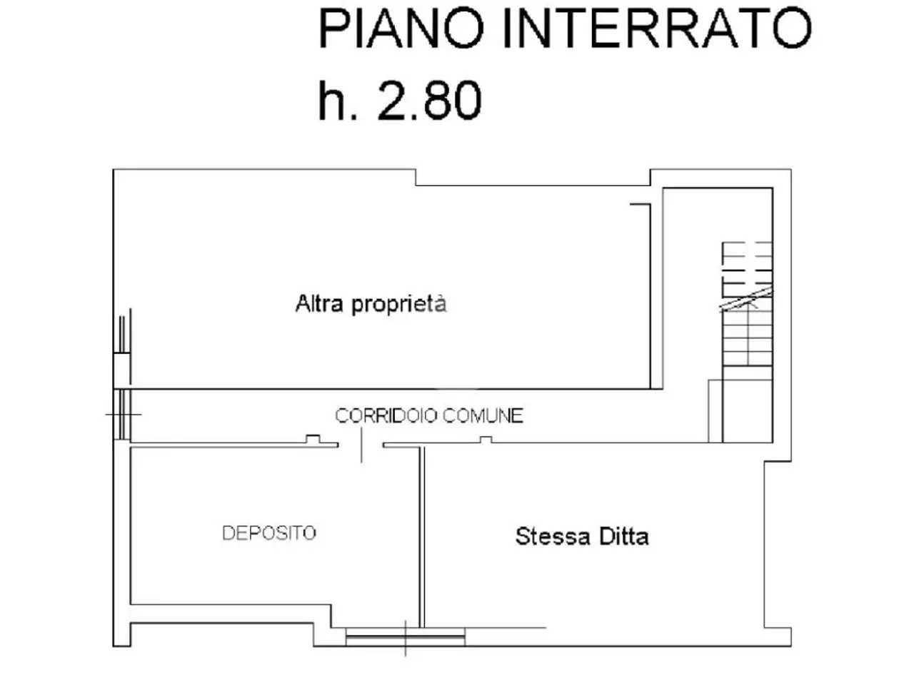 Negozio in Via Cascinette 6, Ivrea, {3} - Planimetria 1