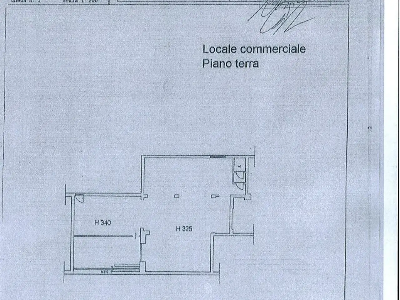 Negozio in Via Casalnoceto 31, Roma, {3} - Planimetria 1