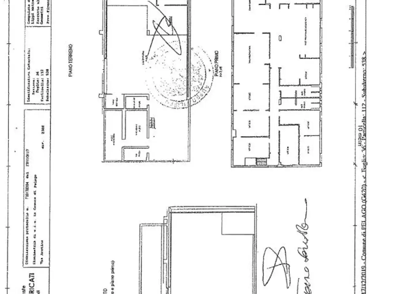 Capannone in Via Aretina 23, Pelago, {3} - Planimetria 1