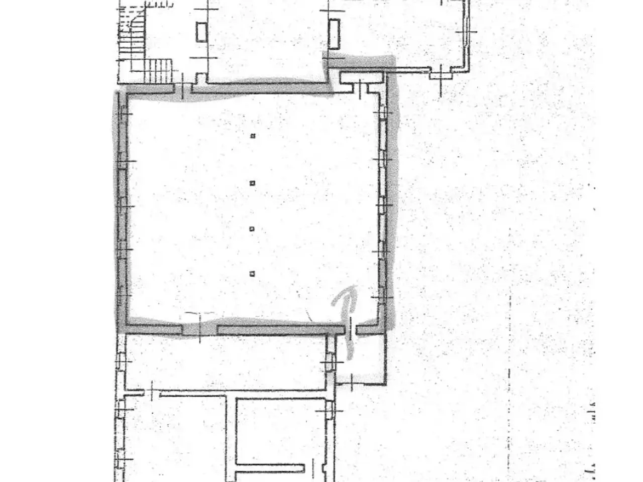 Capannone in Via Dante 33, Boffalora Sopra Ticino, {3} - Planimetria 1