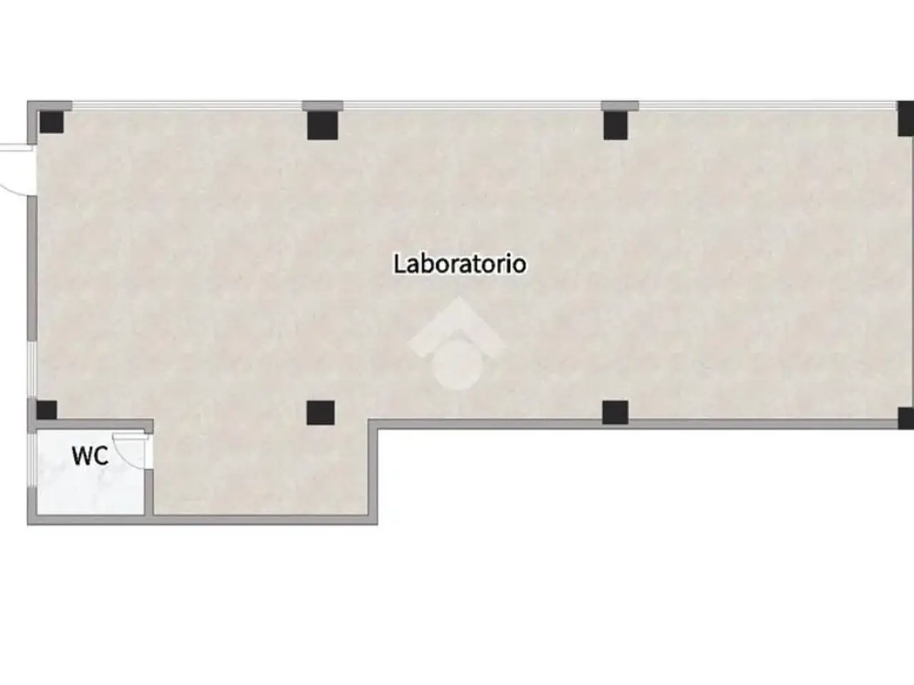 Laboratorio in Via Pitagora 6, Rubano, {3} - Planimetria 1