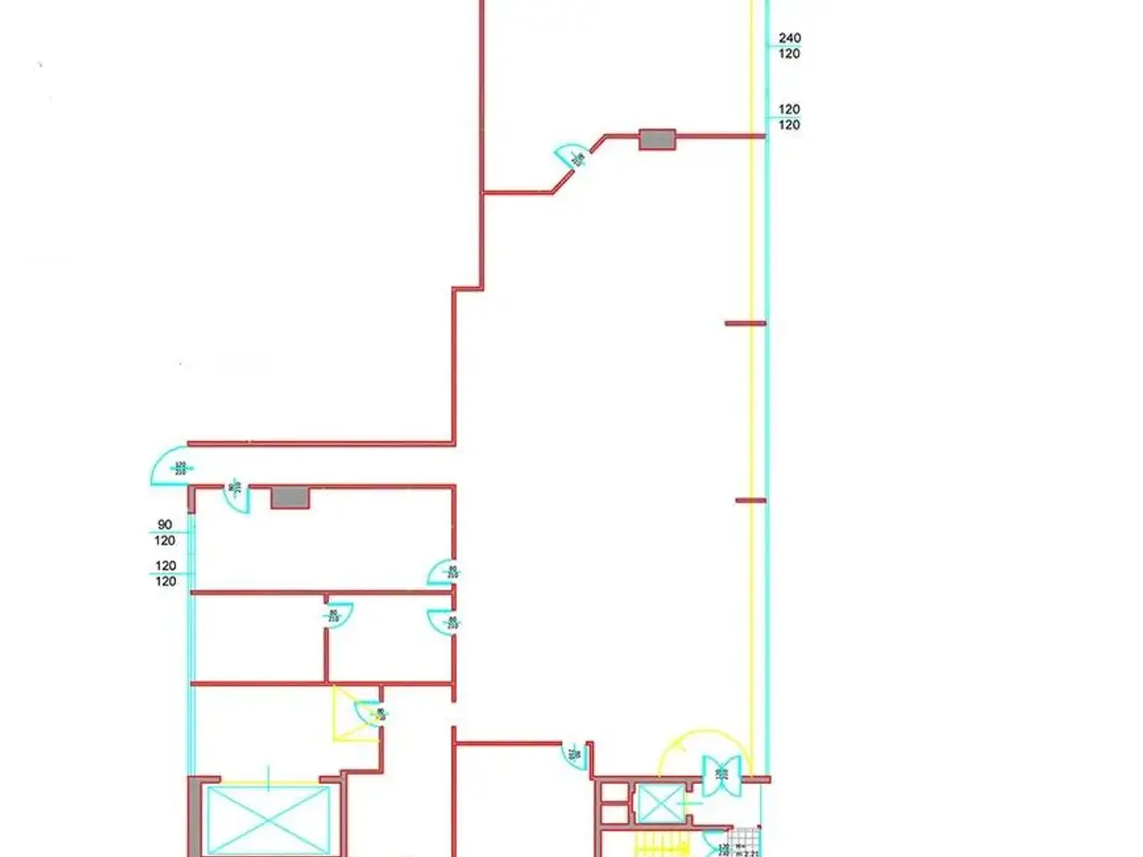 Ufficio in Via Gaudenzio Fantoli, Milano, {3} - Planimetria 1