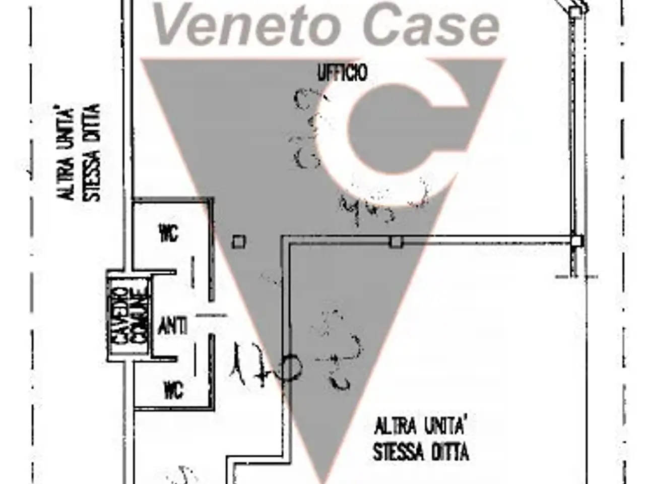 Ufficio in Via Panà, Noventa Padovana, {3} - Planimetria 1