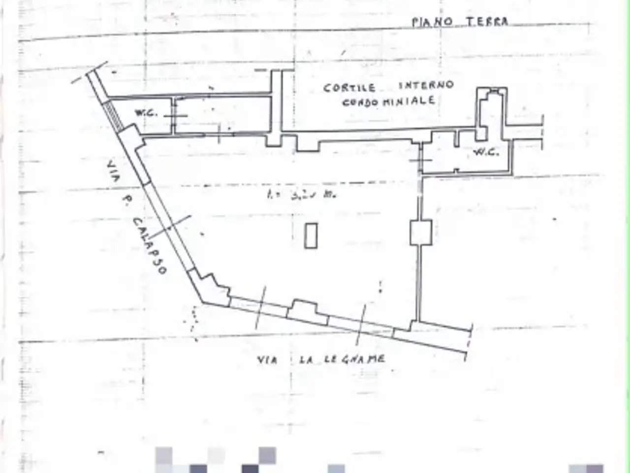 Negozio in Via Antonio La Legname, Messina, {3} - Planimetria 1