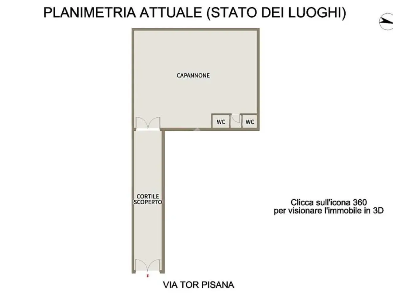 Capannone in Via Tor Pisana 58, Brindisi, {3} - Planimetria 1